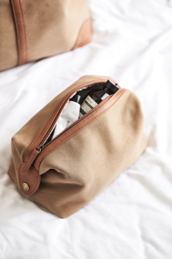 Logotrade promotional giveaway picture of: VINGA Sloane toiletry bag RCS recycled polyester