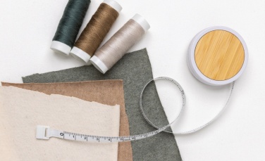 Logotrade promotional merchandise image of: RCS recycled plastic & bamboo tailor tape