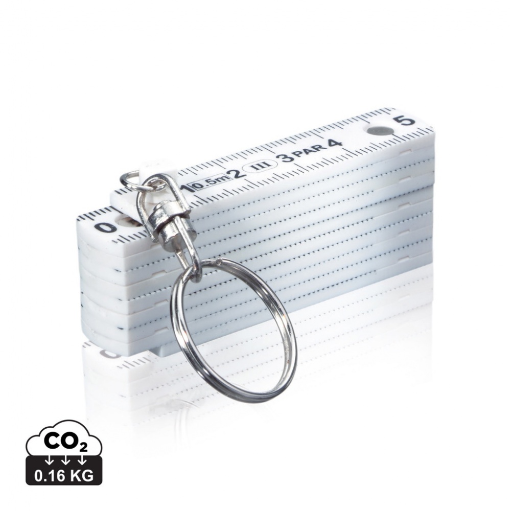 Logo trade promotional product photo of: Mini folding rule