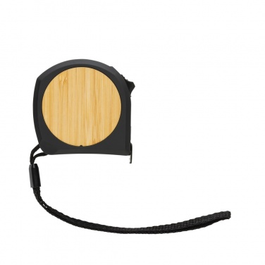 Logotrade promotional merchandise picture of: RCS recycled plastic bamboo tape 5M/19mm