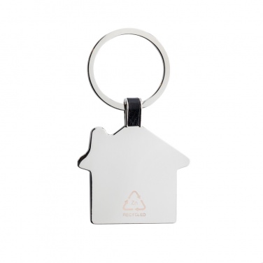 Logotrade promotional merchandise image of: RCS recycled zinc alloy house keyring