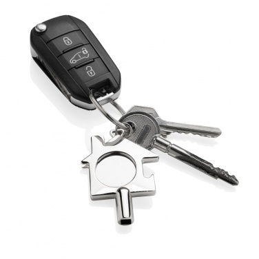 Logotrade promotional giveaways photo of: RCS recycled zinc alloy 3 in 1 keychain