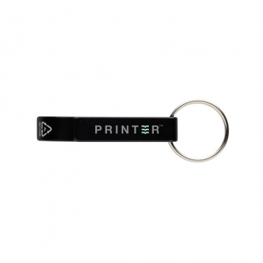 Logo trade promotional giveaways picture of: RCS recycled aluminum bottle and can opener