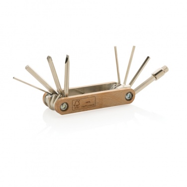 Logo trade promotional products image of: Wooden hex tool