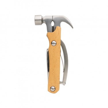 Logotrade promotional item image of: Wooden multi-tool hammer