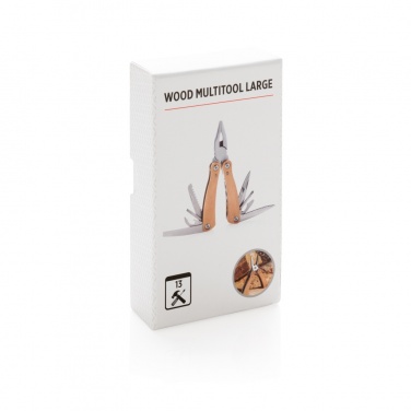 Logo trade promotional items picture of: Wood multitool