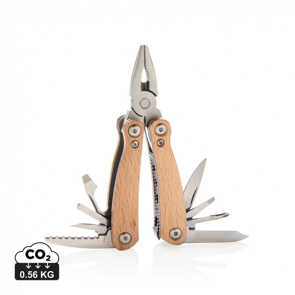 Logotrade corporate gift picture of: Wood multitool mini