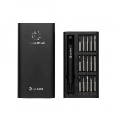 Logotrade promotional merchandise image of: Gear X 31 in 1 precision screwdriver set