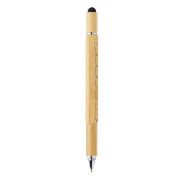 Logotrade corporate gifts photo of: Bamboo 5-in-1 toolpen
