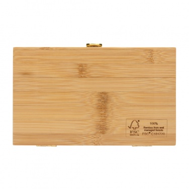 Logotrade corporate gifts photo of: Carvine 21 pcs bamboo tool set