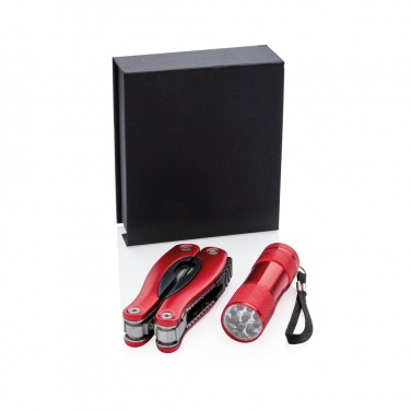 Logotrade promotional item image of: Multitool and torch set