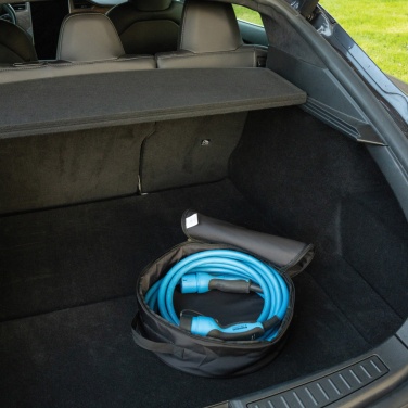 Logo trade corporate gift photo of: Volty Aware™ RPET EV-cable storage bag