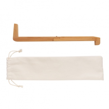 Logotrade corporate gift image of: Bamboo portable laptop stand