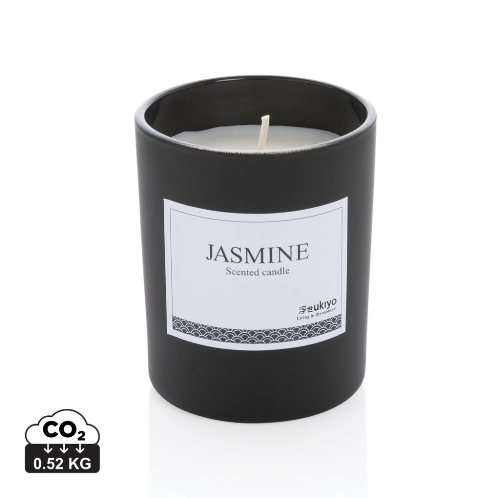 Logo trade promotional product photo of: Ukiyo small scented candle in glass