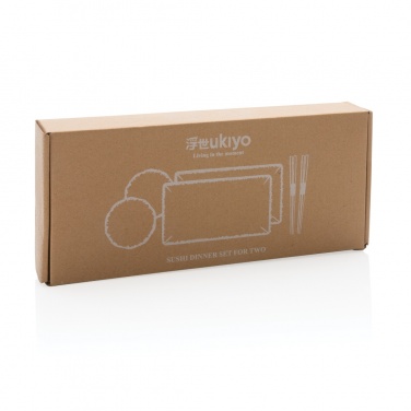 Logo trade advertising product photo of: Ukiyo sushi dinner set for two