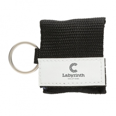 Logo trade promotional items picture of: Keychain CPR mask