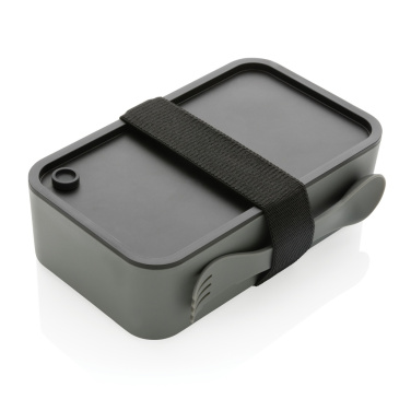 Logotrade promotional product image of: GRS recycled PP lunch box with spork