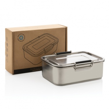 Logotrade promotional gifts photo of: RCS Recycled stainless steel leakproof lunch box