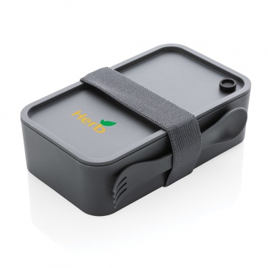 Logo trade corporate gifts image of: PP lunchbox with spork