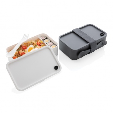 Logo trade promotional giveaways picture of: PP lunchbox with spork