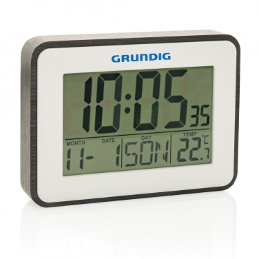 Logotrade promotional gifts photo of: Grundig weatherstation alarm and calendar