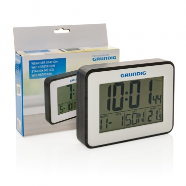 Logotrade promotional giveaway picture of: Grundig weatherstation alarm and calendar
