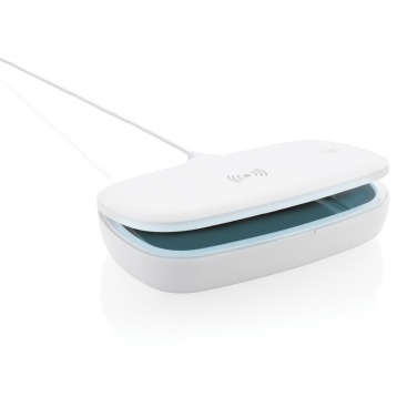 Logo trade advertising products picture of: UV-C steriliser box with 5W wireless charger