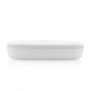Logo trade promotional items picture of: UV-C steriliser box with 5W wireless charger