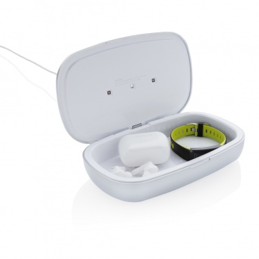 Logotrade promotional items photo of: Rena UV-C steriliser box with 5W wireless charger
