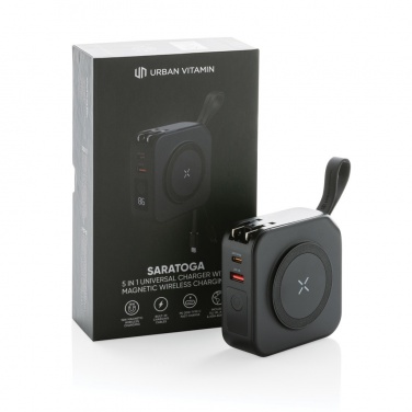 Logotrade promotional giveaway image of: Urban Vitamin Saratoga 5 in 1 universal charger