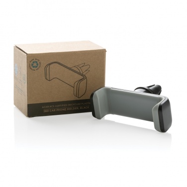 Logo trade corporate gift photo of: Acar RCS recycled plastic 360 degree car phone holder