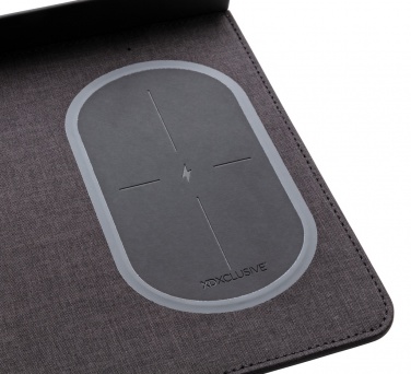Logo trade promotional merchandise picture of: Air mousepad with 5W wireless charging and USB