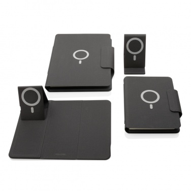 Logo trade advertising product photo of: Artic Magnetic 10W wireless charging phonestand