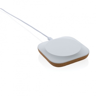 Logotrade promotional product image of: Oregon RCS recycled plastic and cork 10W wireless