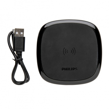 Logo trade promotional gifts picture of: Philips 10W Qi wireless charger