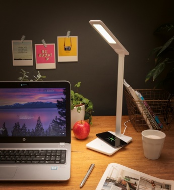 Logo trade promotional items image of: 5W Wireless Charging Desk Lamp