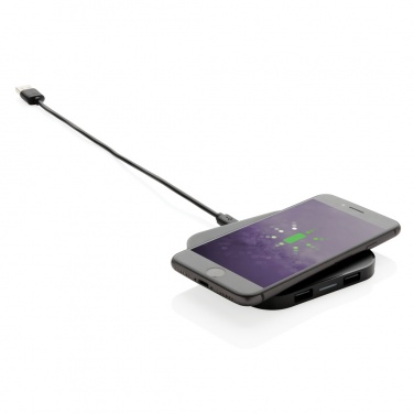 Logo trade corporate gifts image of: Wireless 5W charging pad