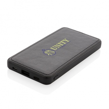 Logo trade promotional giveaways image of: Tusca 10.000 mAh PU powerbank
