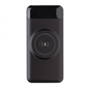 Logo trade corporate gifts image of: 10.000 mah wireless powerbank with watch charger