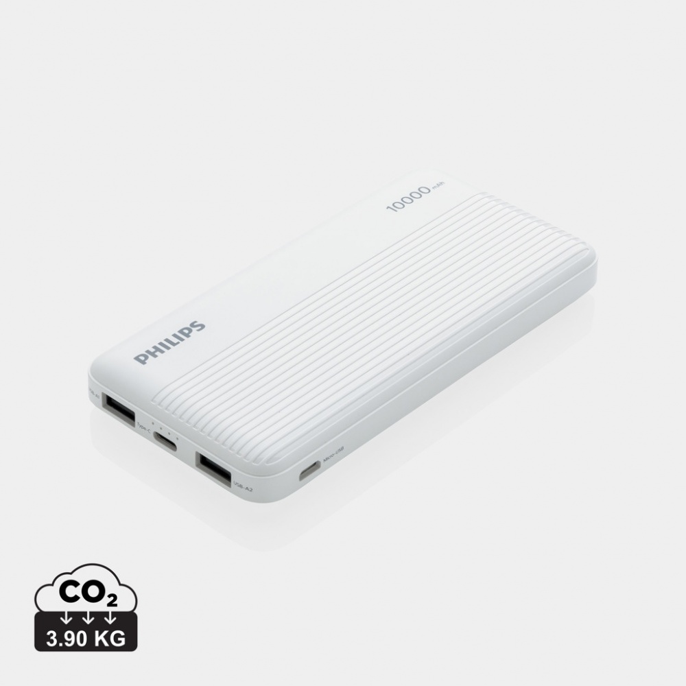 Logotrade promotional giveaway image of: Philips 10.000 mAh slim powerbank