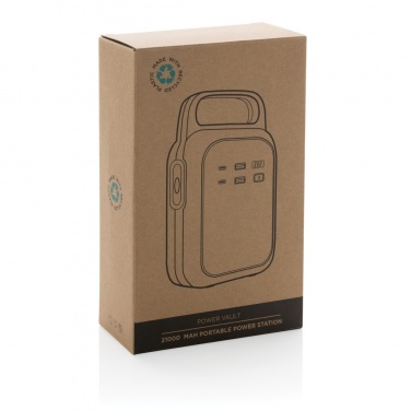 Logotrade business gifts photo of: Power Vault RCS rplastic 21000 mAh portable power station