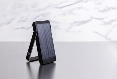 Logotrade advertising product picture of: Skywave RCS recycled plastic solar powerbank 10000 mAh