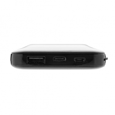 Logotrade promotional gift picture of: Lockhart RCS recycled plastic 10.000 with integrated cables