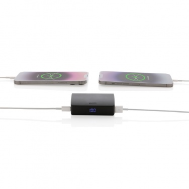 Logo trade promotional items picture of: FlashCharge RCS rplastic 10000 mah fast charge powerbank
