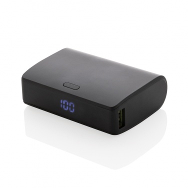 Logo trade advertising products image of: FlashCharge RCS rplastic 10000 mah fast charge powerbank