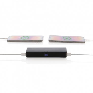 Logotrade promotional item image of: FlashCharge RCS rplastic 20000 mah fast charge powerbank