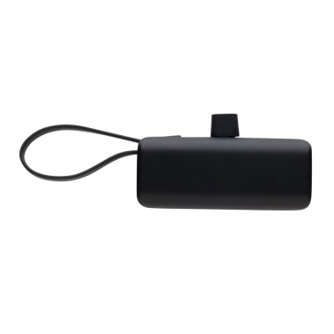 Logo trade promotional giveaways picture of: Powerlink RCS rplastic 3000 mah powerbank USB C connector
