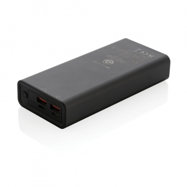 Logotrade advertising products photo of: Terra RCS recycled 20W aluminium powerbank 20.000 mAh