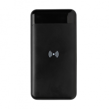 Logotrade promotional gifts photo of: RCS standard recycled plastic wireless powerbank