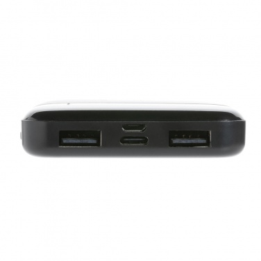 Logo trade promotional giveaways image of: RCS standard recycled plastic wireless powerbank